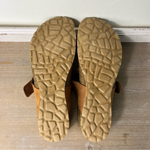 A. Gianetti Italian Leather Sandals | Brown Braided Suede | Fits US 9 - Picture 7 of 14